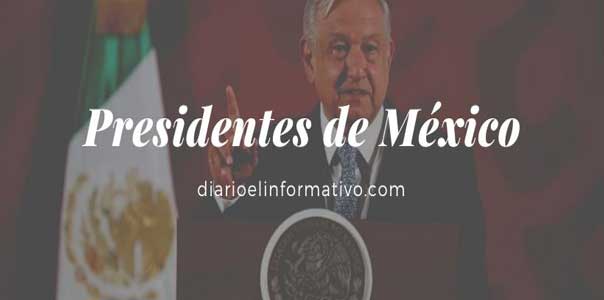 Presidentes del Perú y gobernantes de México Presidentes del Perú y gobernantes del Perú